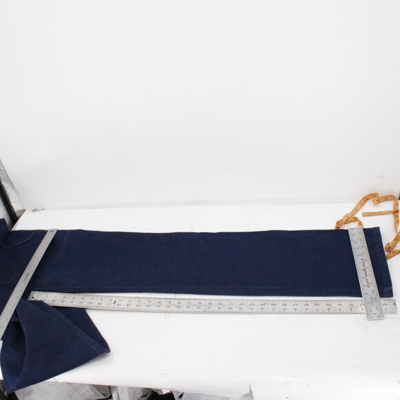 See by Chloe Jeans Women 29 L36 High Rise Boot Cut Embroidered Pockets Braided - Picture 9 of 12